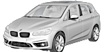 BMW F45 U1481 Fault Code